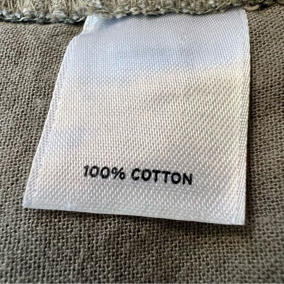 Caslon Cotton Khaki Green Quarter Sleeve Jacket Trench Coat Blazer Size M - Picture 9 of 15